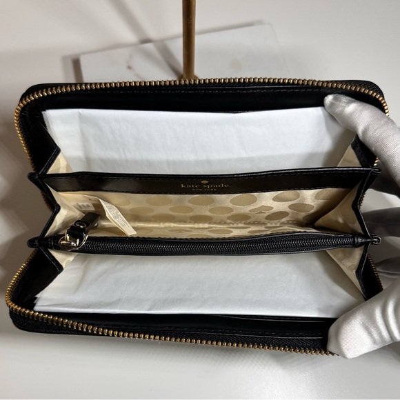 Kate Spade Cedar Street Perforated Leather Lacey Wallet - Picture 6 of 14